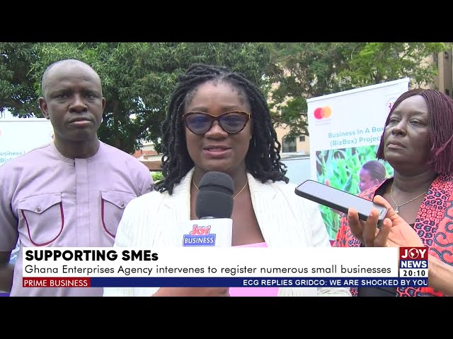 Supporting SMEs: Ghana Enterprises Agency intervenes to register numerous small businesses