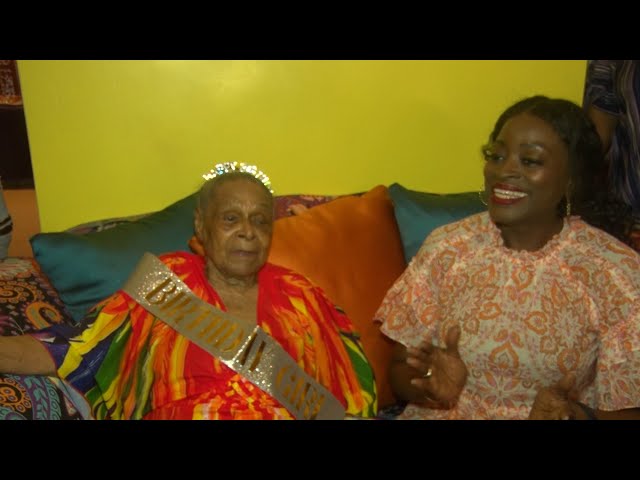 ⁣Fanny Parris Celebrated As Newest Centenarian
