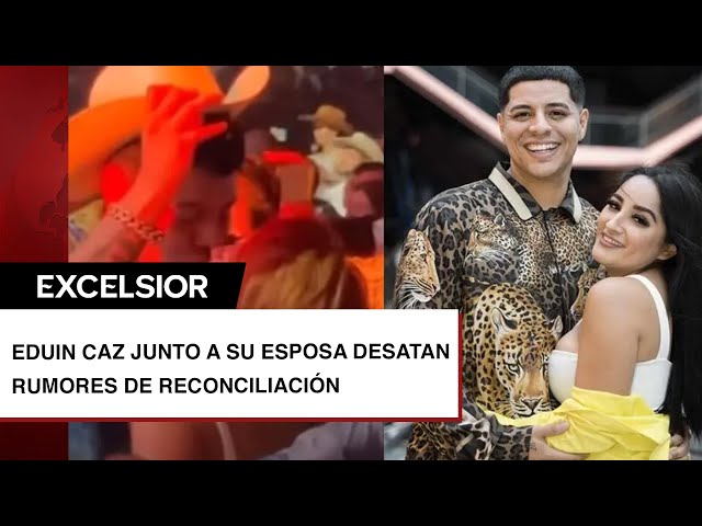 Eduin Caz comparte romántico momento junto a su esposa y desata rumores de reconciliación