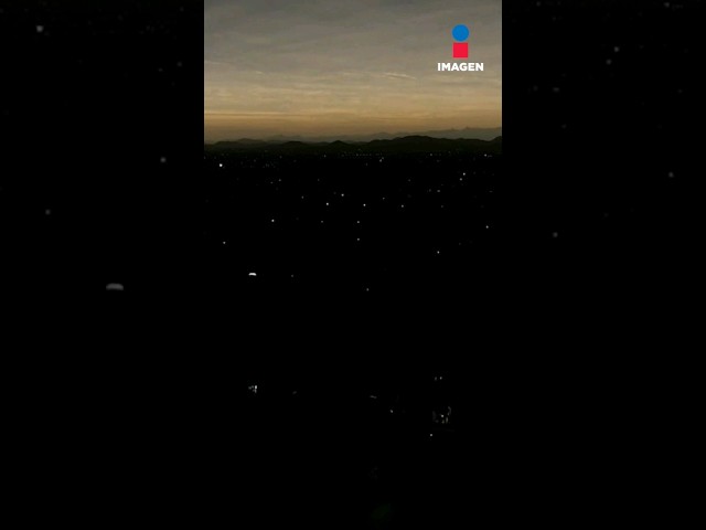 Así se observo el Eclipse Solar desde Mazatlán durante la mañanera de López Obrador | Shorts