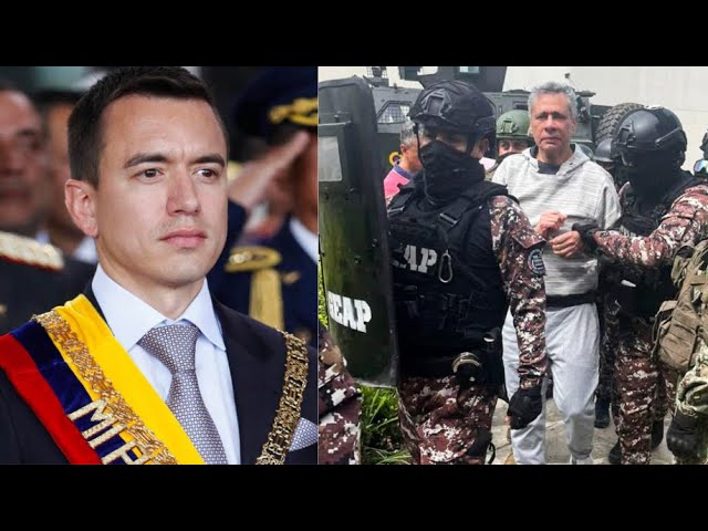 Daniel Noboa defendió el ingreso de la policía a la embajada de México en Ecuador