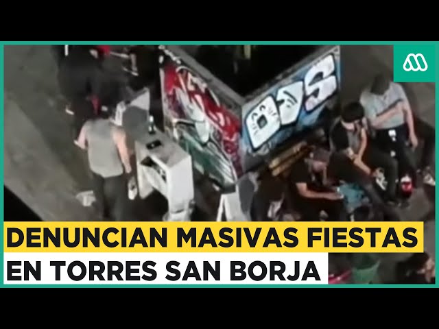 ⁣Vecinos denuncian descontroladas fiestas en Torres San Borja