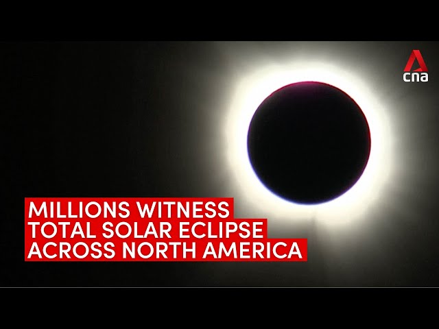 Millions view total solar eclipse across North America