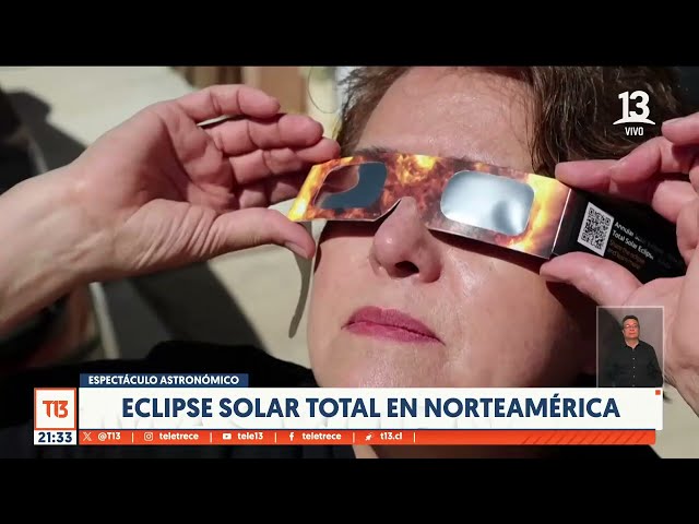 Espectáculo astronómico: eclipse solar total en Norteamérica