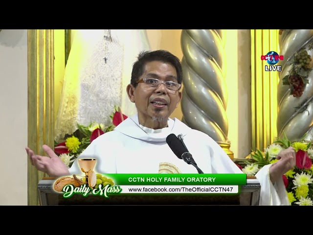 09 April 2024 - HOMILY by.  Rev.  Fr.  Jose Adonis Aquino