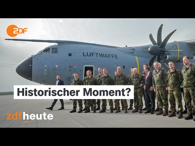 ⁣Die Zeitenwende-Brigade - Die Rolle der Bundeswehr in Litauen | heute journal