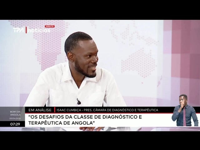 Em análise - Os desafios da classe de diagnóstico e terapêutica de Angola