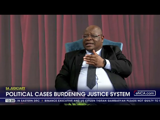 Zondo: Political cases burdening justice system