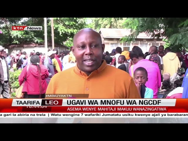 ⁣Utoajo wa huduma Mwea: Wakazi wa Mwea wanataka eneo bunge hilo kugawa mara mbili