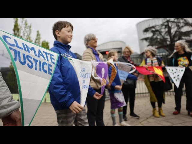 ⁣"Ein Sieg für uns alle": Klima-Seniorinnen gewinnen ihre Klage gegen die Schweiz