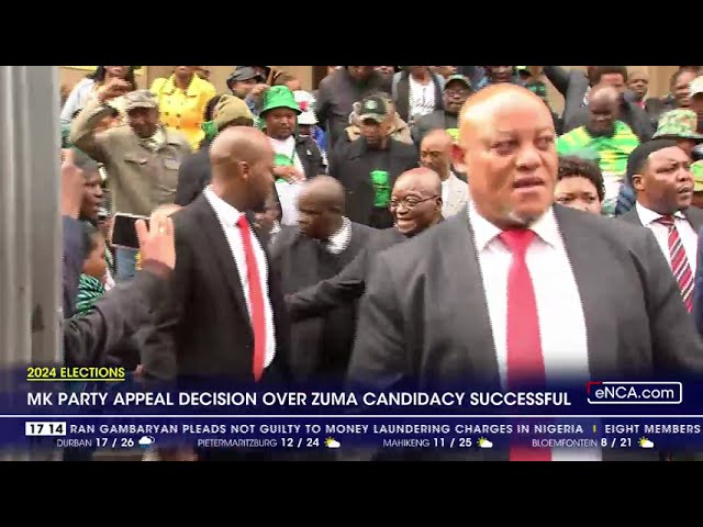 ⁣2024 Elections | Electoral Court rules in favour of Zuma MK candidacy