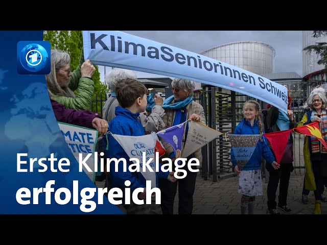 Klimaklage vor Menschenrechtsgerichtshof erfolgreich