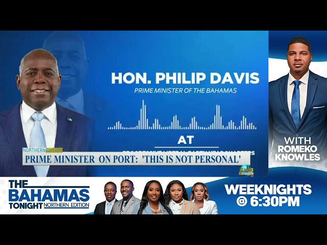 Prime Minister On Port:  'This Is Not Personal"