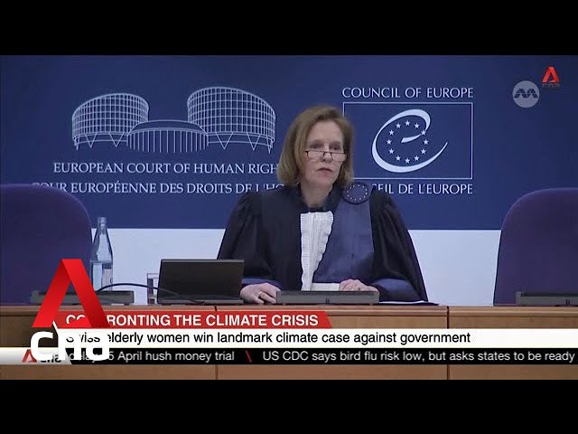 In landmark case, top Europe court rules Switzerland's climate failures violated human rights