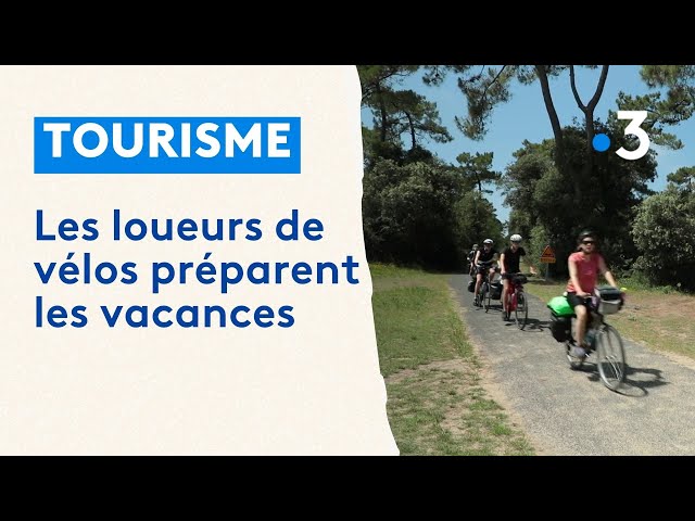 ⁣Les loueurs de vélos préparent les vacances à Royan