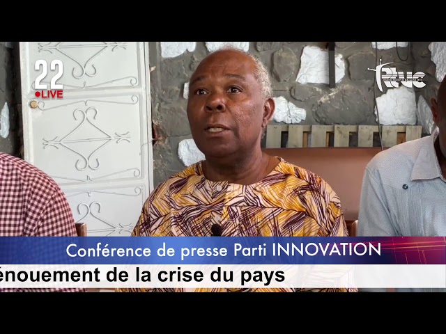 Le parti politique INNOVATION invite les acteurs politiques à opter pour le recours à la cour Cas…