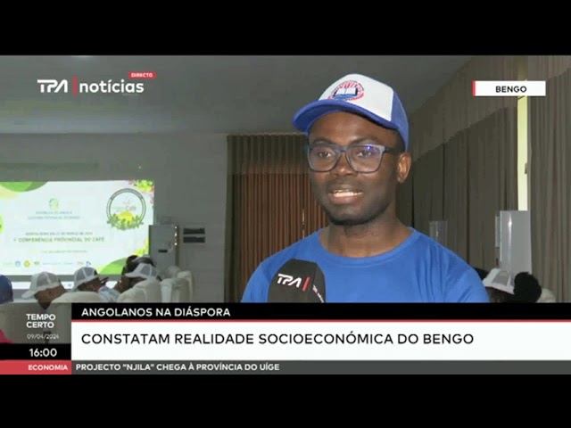 ⁣Angolanos na Diáspora contatam realidade socioeconómica do Bengo