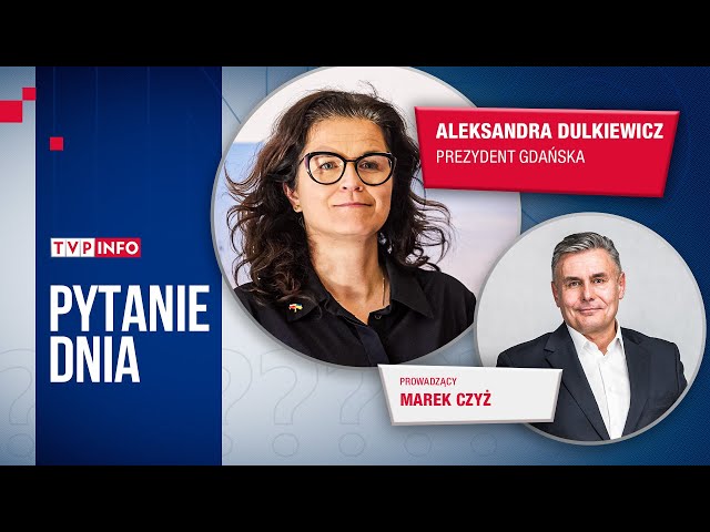 ⁣Aleksandra Dulkiewicz po wygranych wyborach w Gdańsku | PYTANIE DNIA
