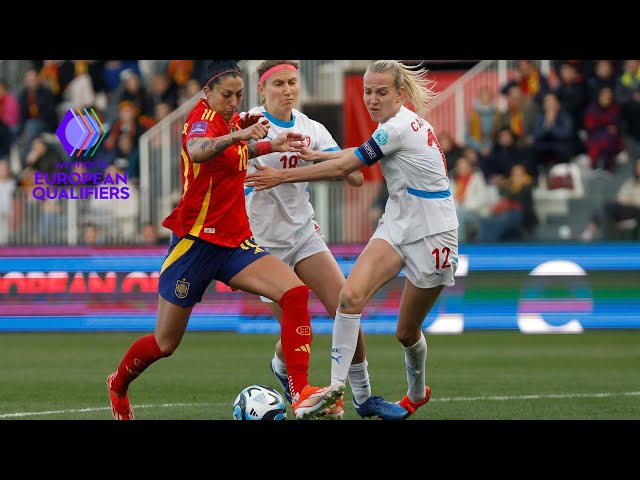 Resumen España 3 - 1 República Checa | Clasificación Eurocopa femenina 2025 | HIGHLIGHTS