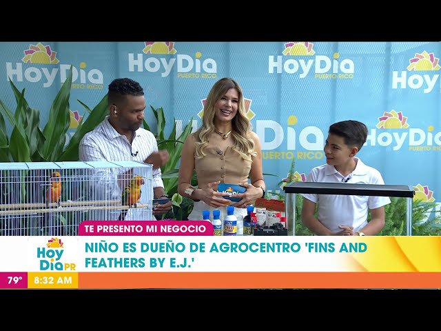 Empresario innato: niño de 12 años es dueño de un agrocentro