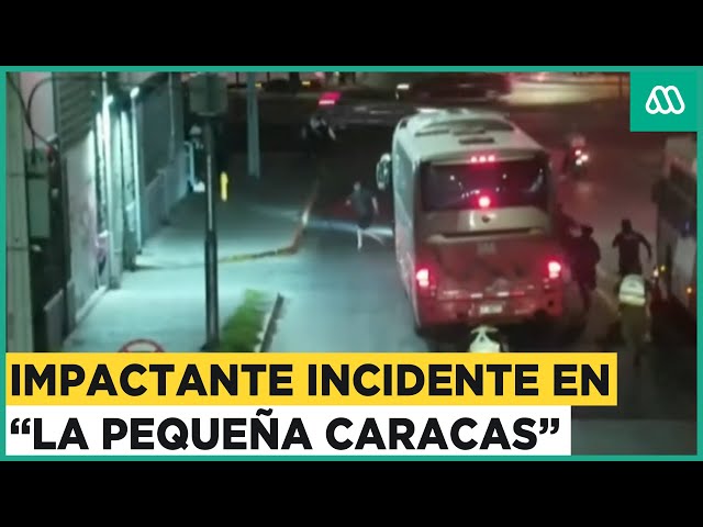 Impactante incidente en medio de fiscalización en la "La Pequeña Caracas"