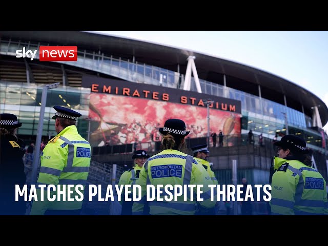 ⁣Champions League matches in England, Spain and France go ahead despite alleged terror plots