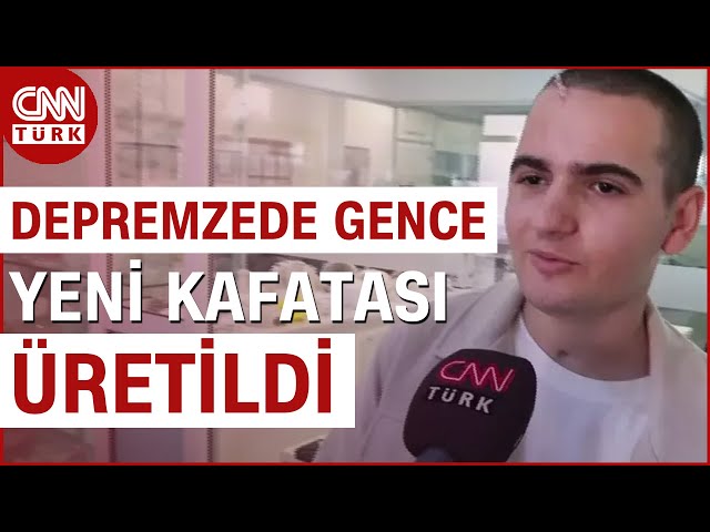 ⁣ÖZEL HABER | Depremzede Gence Yeni Kafatası Yapıldı! 19 Yaşındaki Murat Sağlığına Kavuştu | CNN Türk