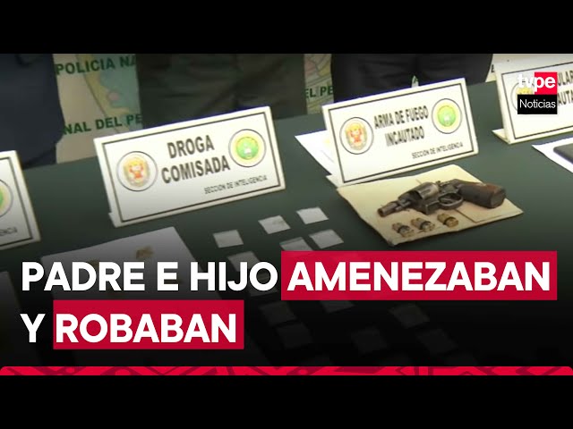 PNP captura a integrantes de “Las Hienas del Rímac”