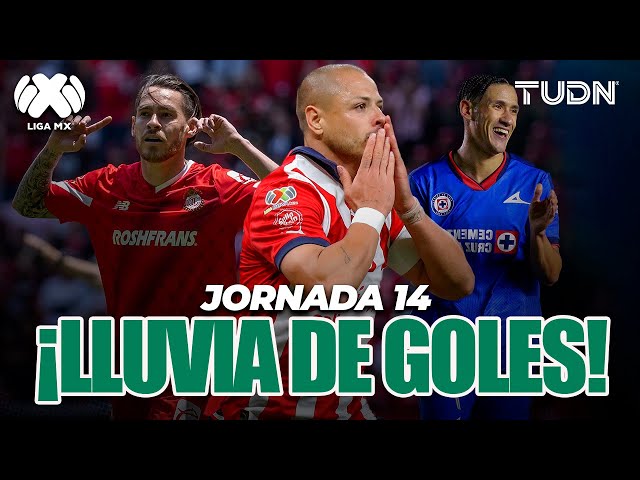 ⚽️ ¡La LLUVIA DE GOLES de la jornada 14! | CL2023 - Liga Mx | TUDN