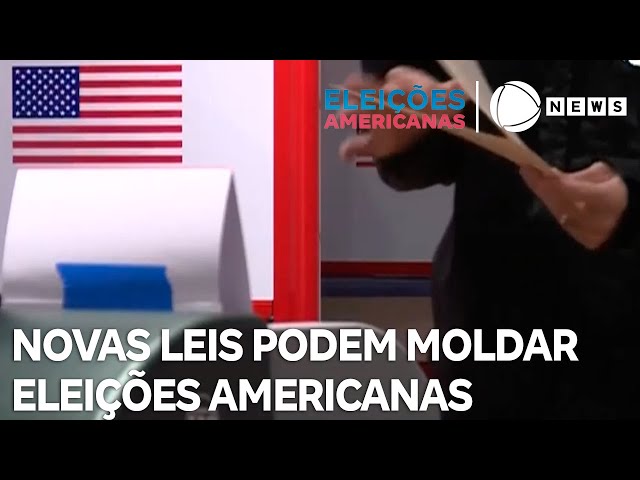 Novas leis em Estados decisivos podem moldar eleições americanas