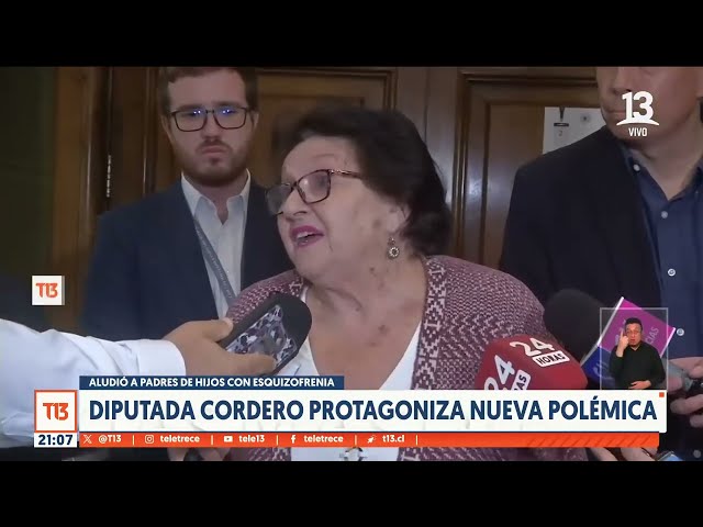 Diputada Cordero protagoniza nueva polémica: aludió a padres de hijos con esquizofrenia