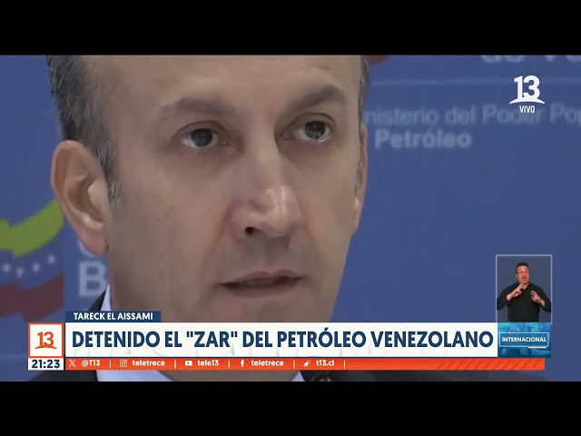 Detienen el “zar” del petróleo venezolano Tareck El Aissami