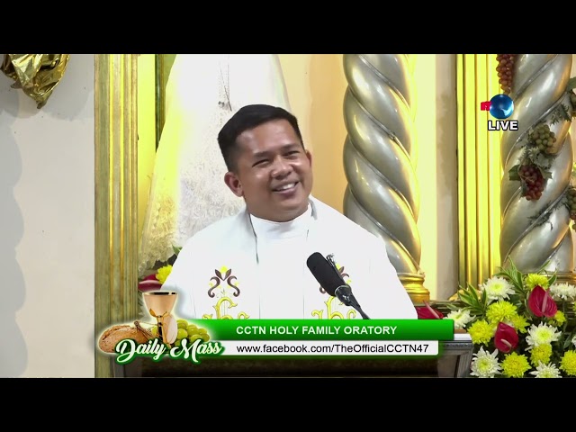 10 April 2024  -  HOMILY By  Rev.  Fr.  Christian James Mayol