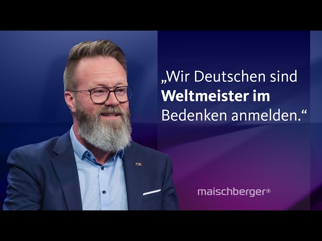 ⁣Wirtschaft: Was kann Deutschland von Dänemark lernen? Claus Ruhe Madsen im Gespräch | maischberger
