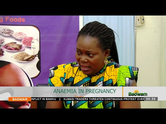 ⁣Health Tips: Anemia In Pregnancy - Badwam on Adom TV (10-04-24)