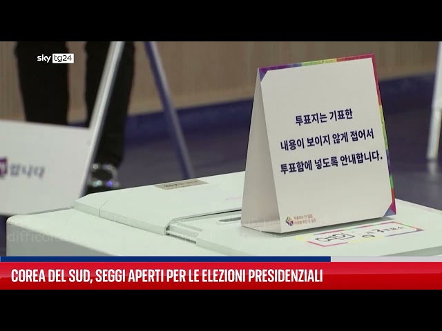 ⁣Corea del Sud, urne aperte per il rinnovo del Parlamento