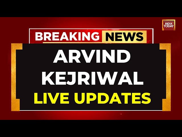 INDIA TODAY LIVE:; Arvind Kejriwal In Jail | BJP Seeks Kejriwal's Resignation | Delhi CM LIVE N