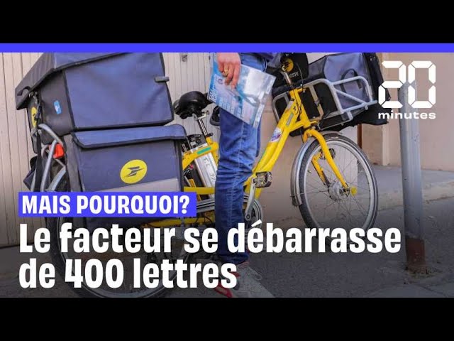 ⁣Charente-Maritime : un facteur jette 400 lettres dans un buisson parce qu’il «pleuvait» #shorts