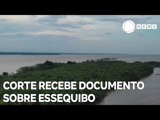 Corte Internacional recebe documentos sobre Essequibo