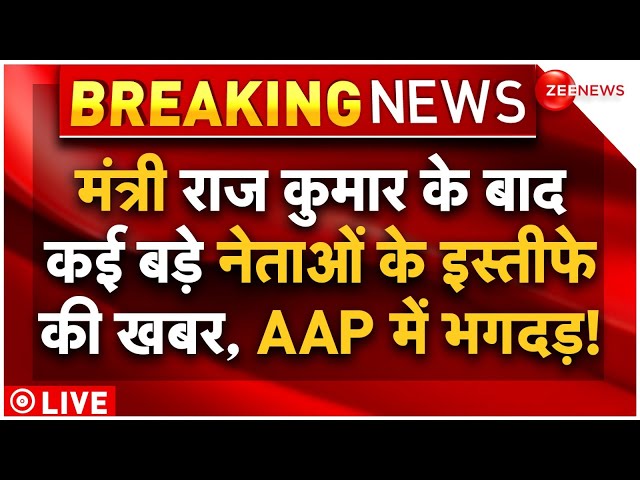 Raaj Kumar Anand After Big AAP Leader Resign LIVE : मंत्री राज कुमार के बाद कई नेता देंगे इस्तीफा?