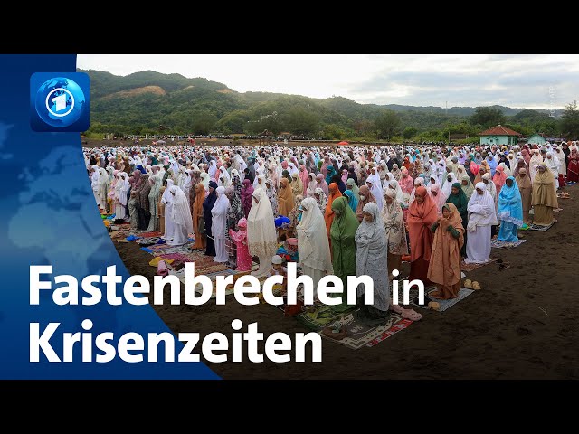 Ramadan-Ende: Fastenbrechen in Zeiten von Weltkrisen