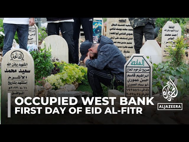 Eid in the occupied West Bank: Palestinians visit graves to remember the dead