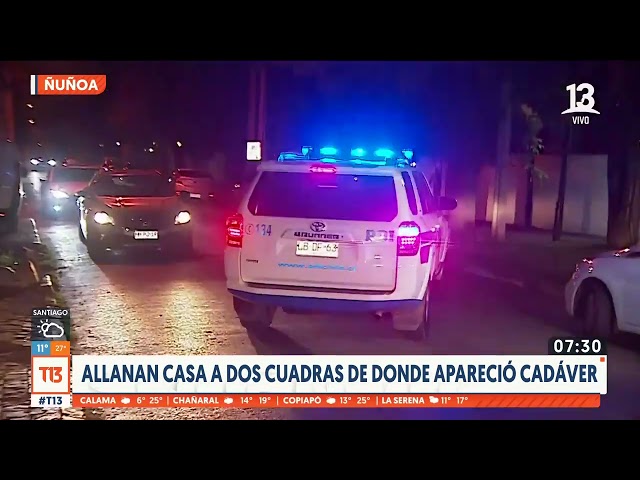 Allanan vivienda y llaman a declarar a dos monjas por cuerpo encontrado en Ñuñoa