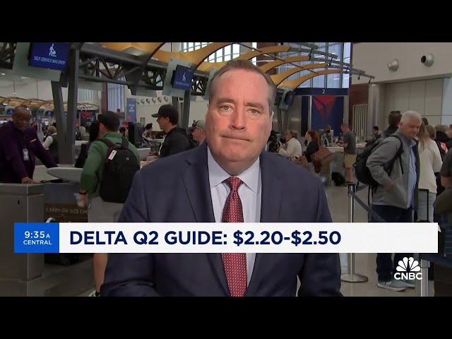 ⁣Delta Air Lines flies higher on Q1 EPS beat