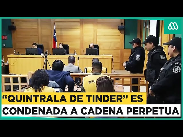 ⁣Decretan cadena perpetua para la "Quintrala de Tinder"