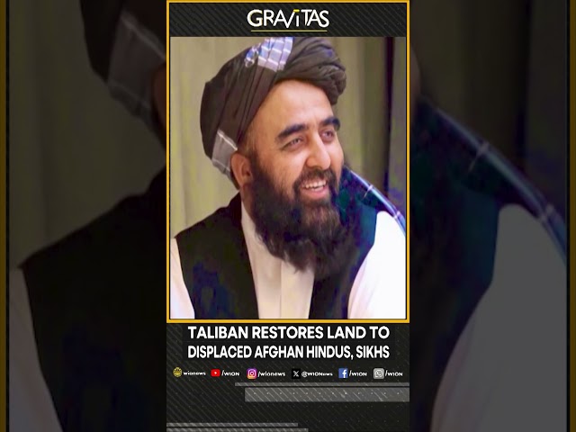 ⁣Gravitas: Taliban restores land to displaced Afghan Hindus and Sikhs | WION Shorts