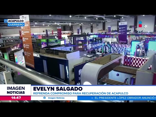 Evelyn Salgado refrenda compromiso por la recuperación de Acapulco