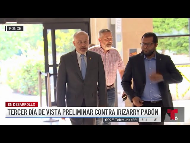 Testigo reconoce que ayuda para pagar préstamo de Irizarry Pabón era voluntaria