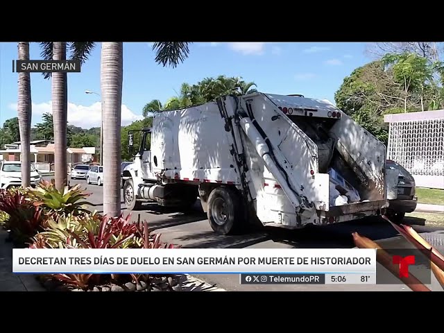 Luto en San Germán: reconocido historiador fallece en trágico accidente