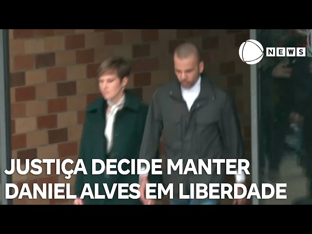 ⁣Justiça nega recurso e mantém Daniel Alves em liberdade